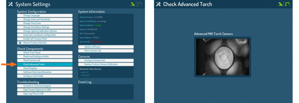 CHECK ADVANCE TORCH CHECK ADVANCE TORCH